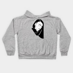 Sad girl Kids Hoodie